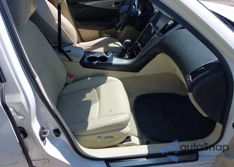 2014 Infiniti Q50 Premium z USA, uszkodzony, nr VIN JN1BV7AR3EM681886